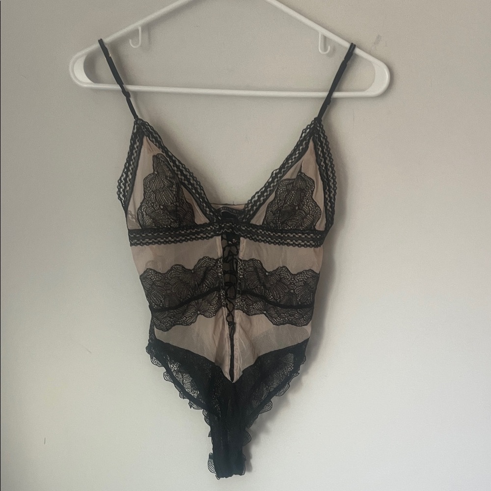 Victoria’s Secret Lace Teddy Bodysuit, size Medium